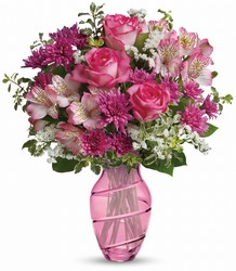 Pink Bliss Bouquet Flower Power, Florist Davenport FL